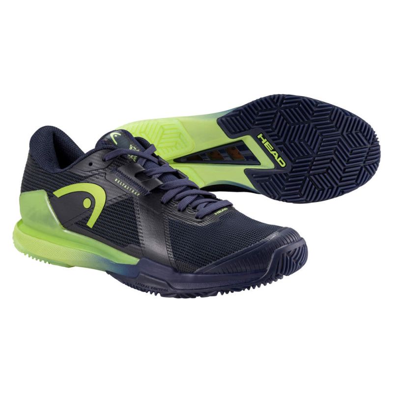 Head Sprint Pro 4.0 Padel - navy/lime
