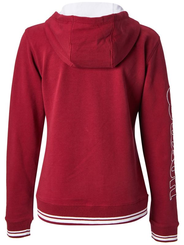 Wilson W Team II FZ Hoody - team cardinal