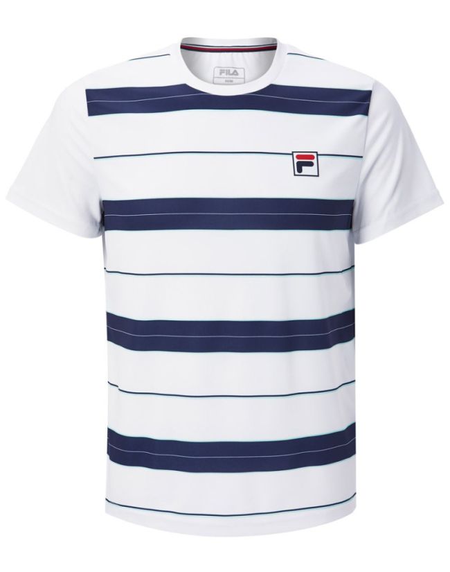Fila T-Shirt Julian M - white/peacoat blue
