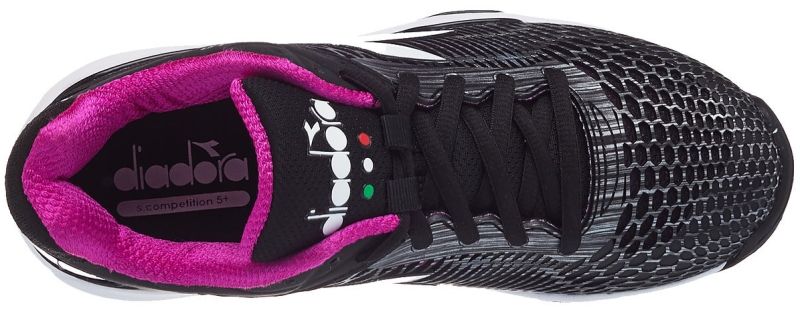 Diadora Speed Competition 5 + W AG - black/white/purple