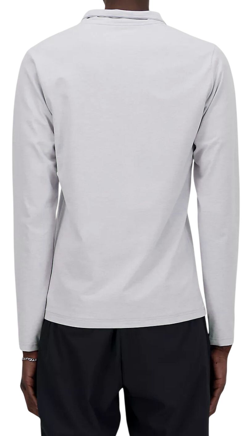 New Balance Space Dye 1/4 Zip - athletic grey 