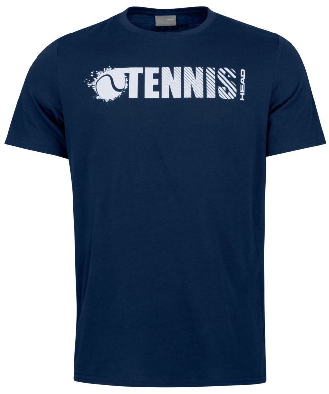 Head Font T-Shirt B - dark blue