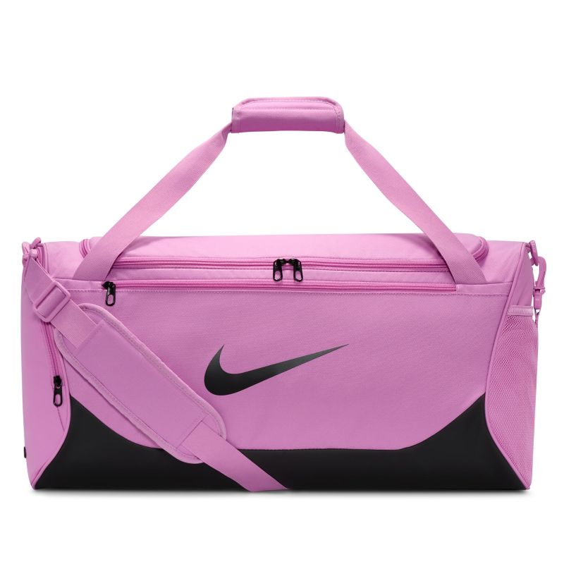 Torba tenisowa Nike Brasilia Training Duffel Medium Bag - magenta/black/white Torba tenisowa Nike Brasilia Training Duffel Medium Bag - magenta/black/white