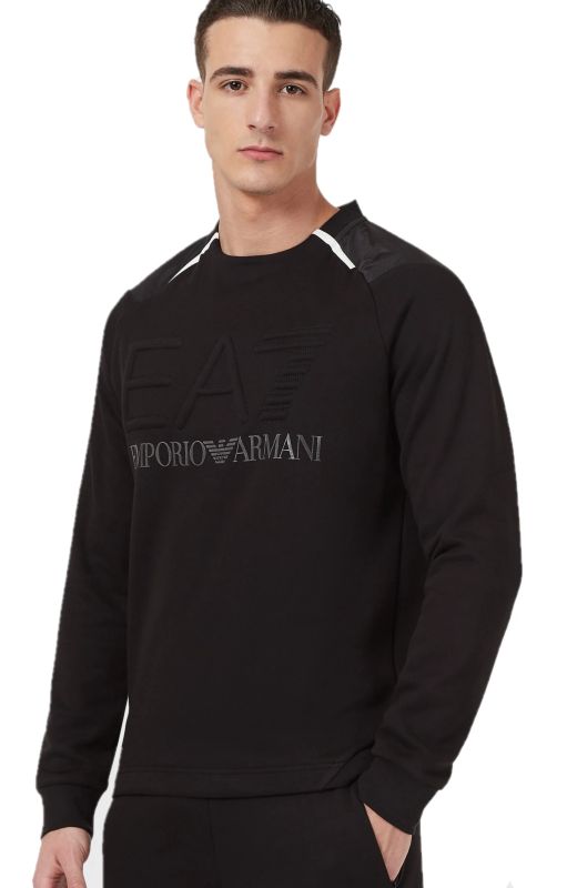 EA7 Man Jersey Sweatshirt - black