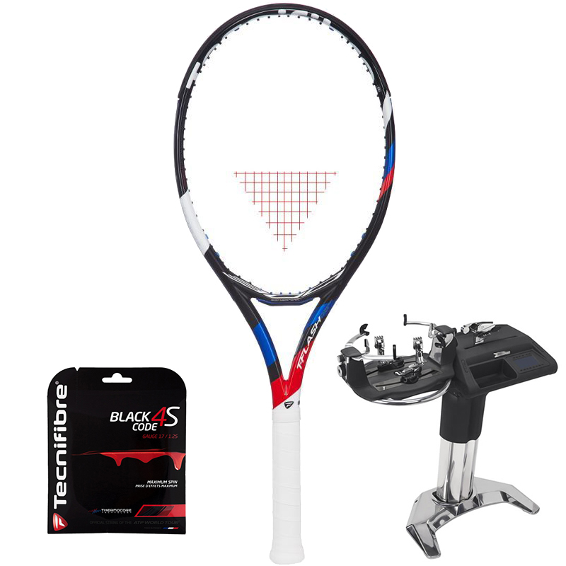 Tecnifibre T-Flash 300 PowerStab ATP + naciąg + usługa serwisowa