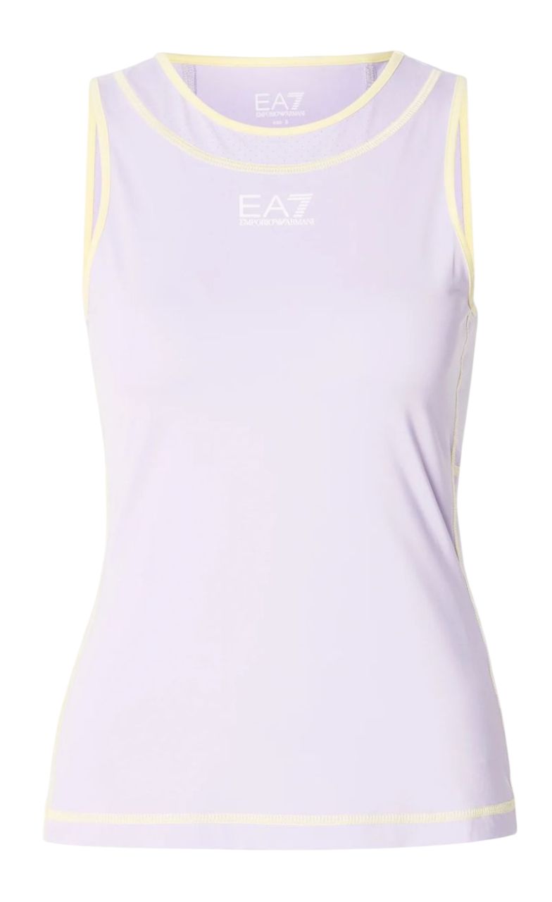 EA7 Tennis Jersey In Ventus7 - lavender 