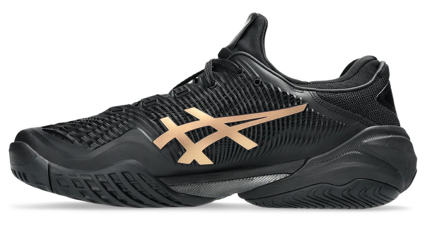 Asics Court FF 3 Novak Night Energy - black/prism gold Asics Court FF 3 Novak Night Energy - black/prism gold