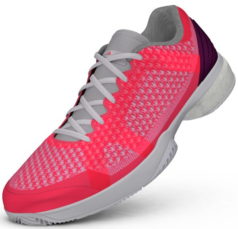 Adidas Stella McCartney Barricade Boost - flash red/white/pop purple