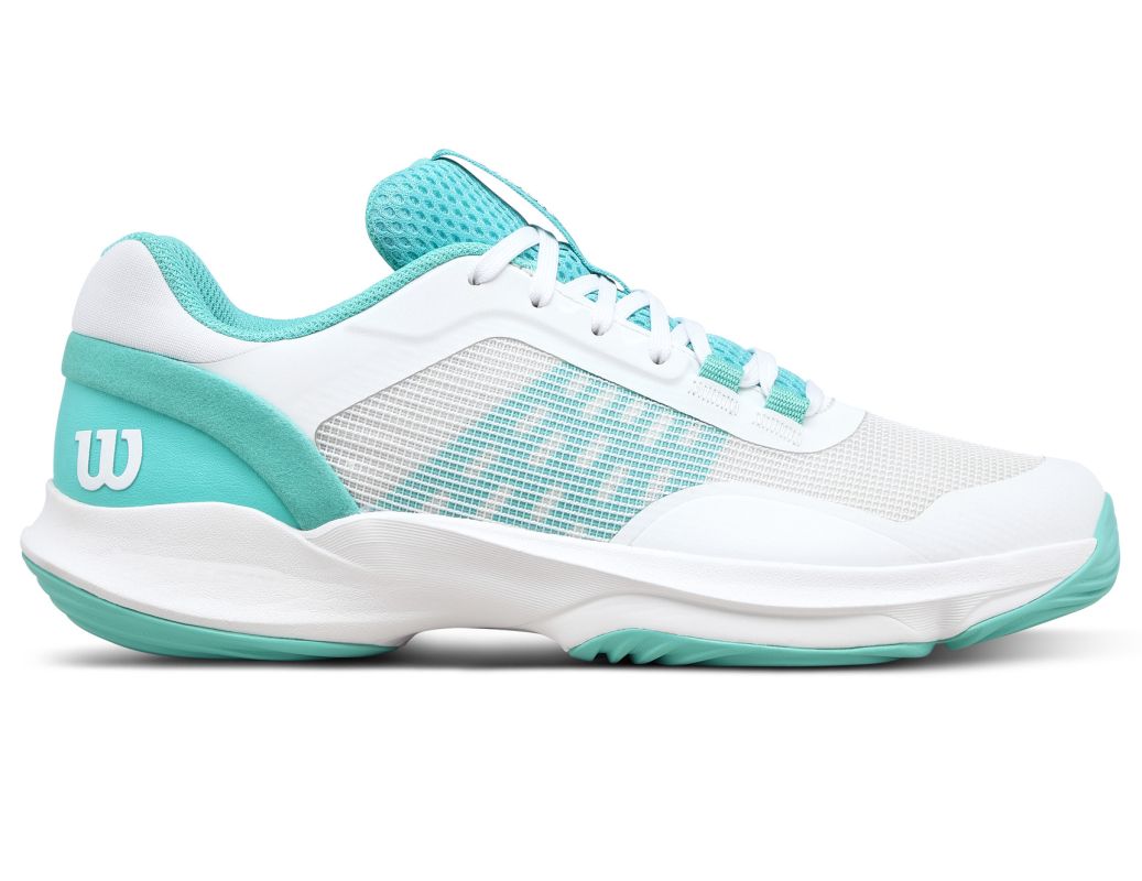 Damskie buty do padla Wilson Hurakn Pro V2 - white/white/turquoise