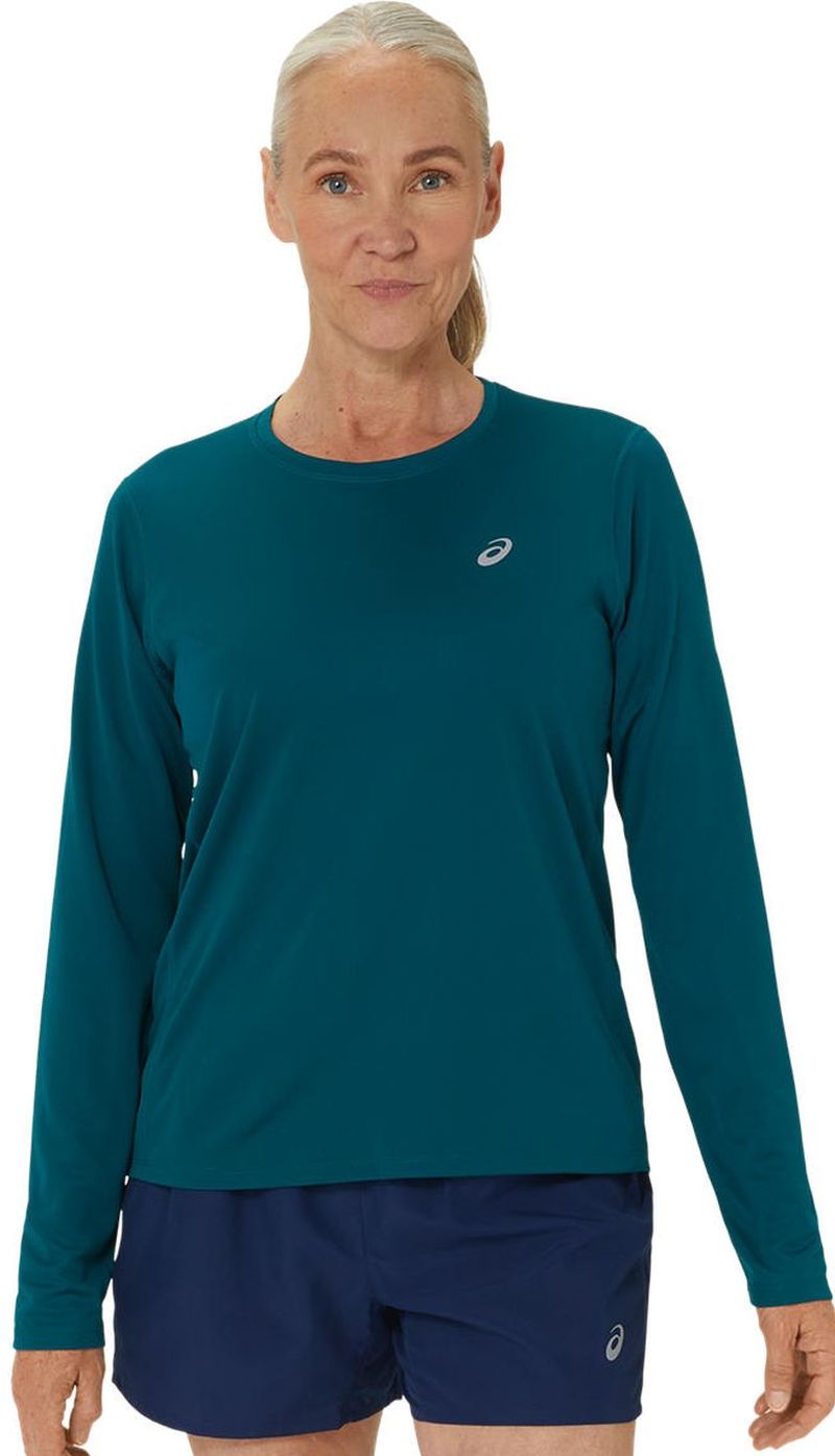 Asics Core Long Sleeve Top - rich teal Asics Core Long Sleeve Top - rich teal