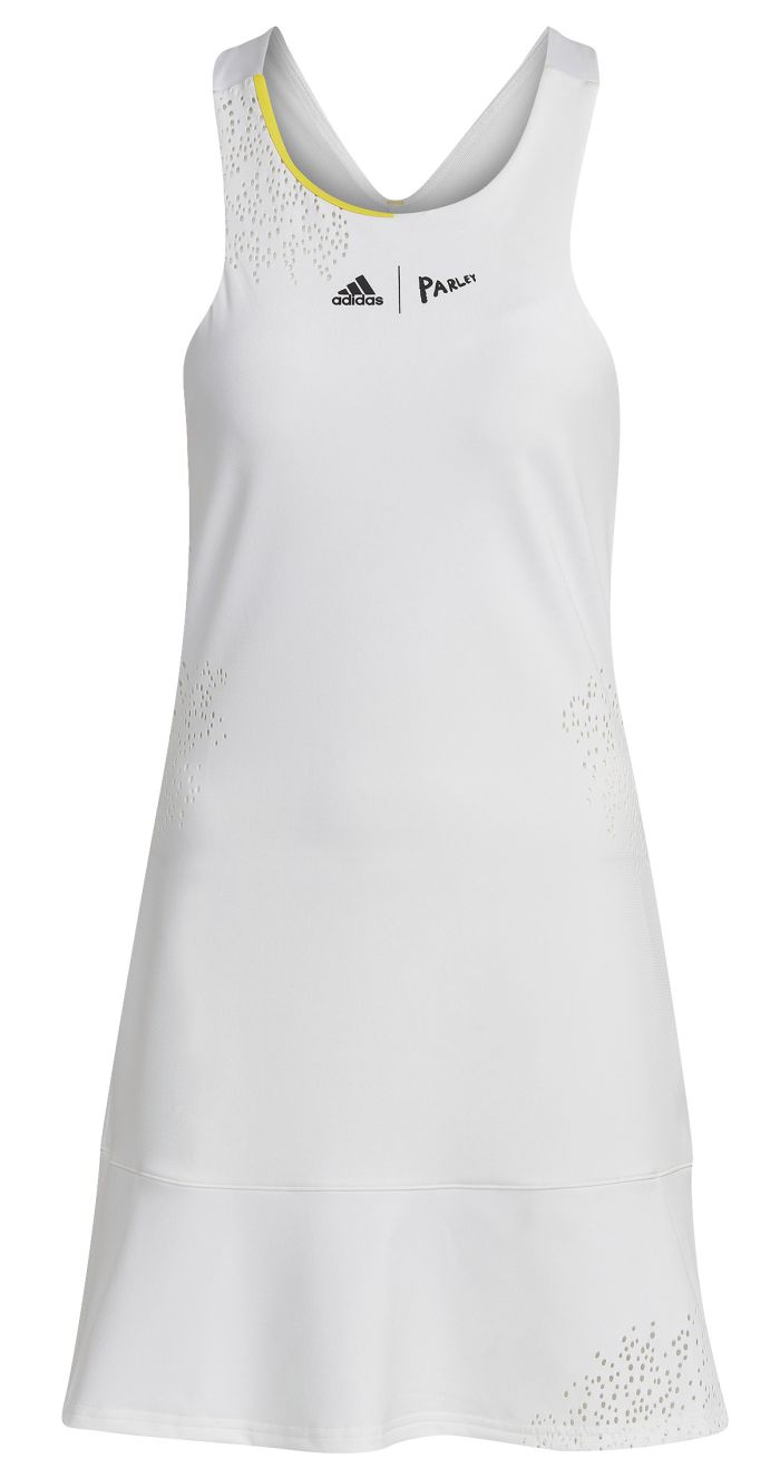 HT5947_2_APPAREL_Photography_Front-Center-View_white Adidas Tennis London Y-Dress - white