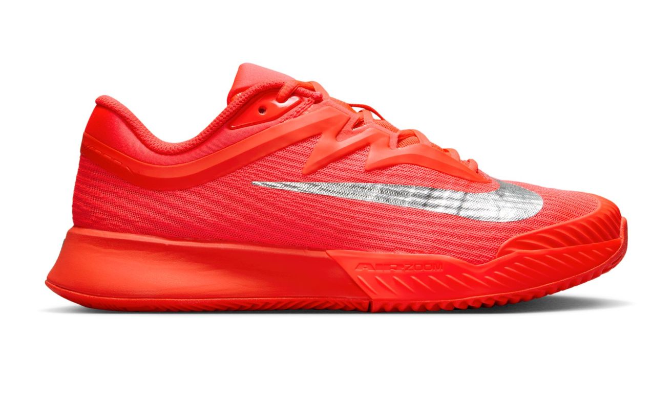 Nike Zoom Vapor Pro 3 Clay Premium - bright crimson/metallic silver