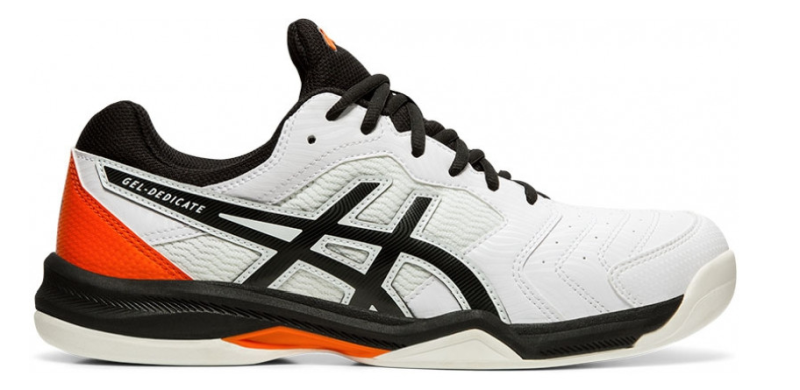 Asics Gel-Dedicate 6 Indoor - white/black