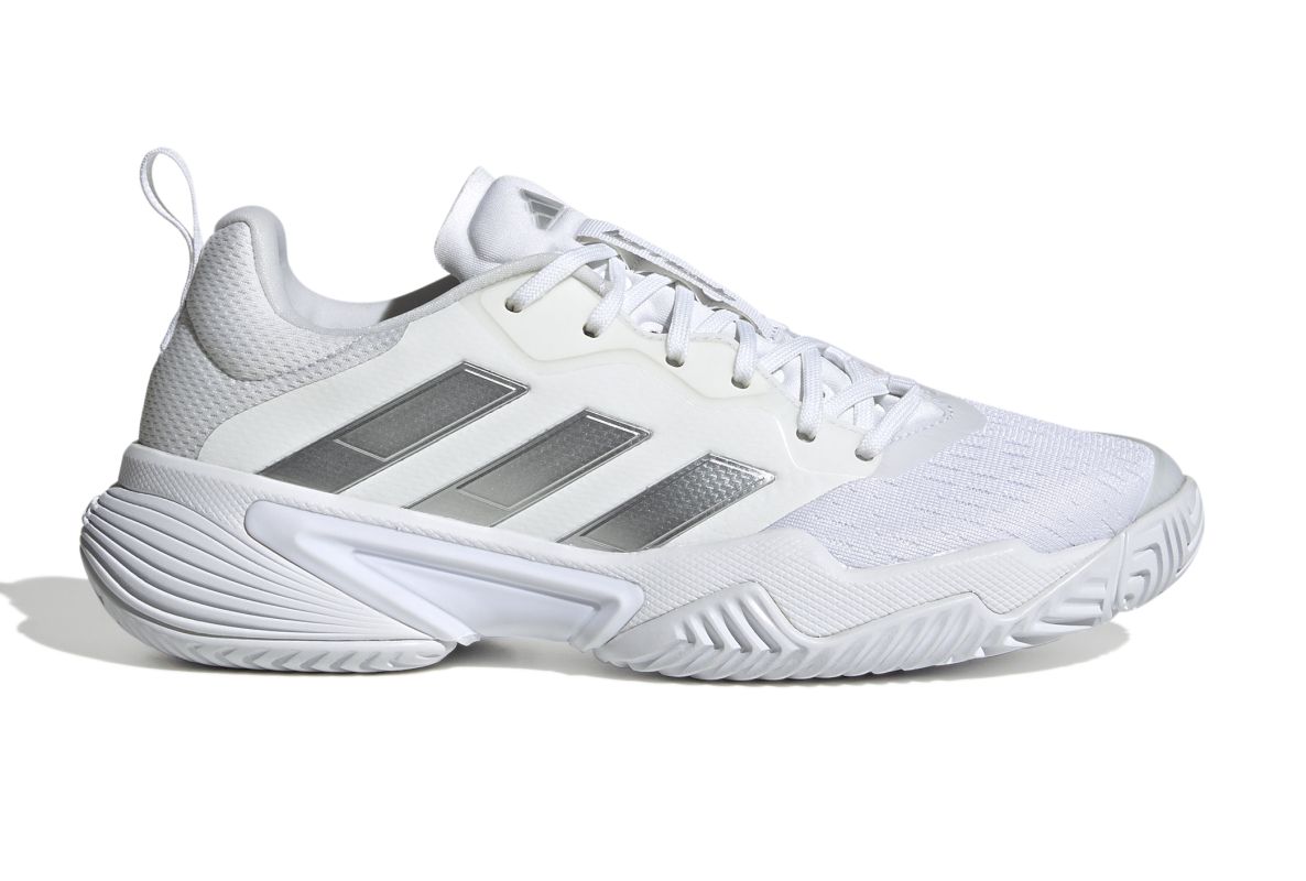 Adidas Barricade W - footwear white/silver metallic/grey one