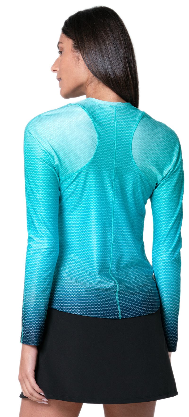 Lucky in Love In It To Win It Long Sleeve - aquamarine