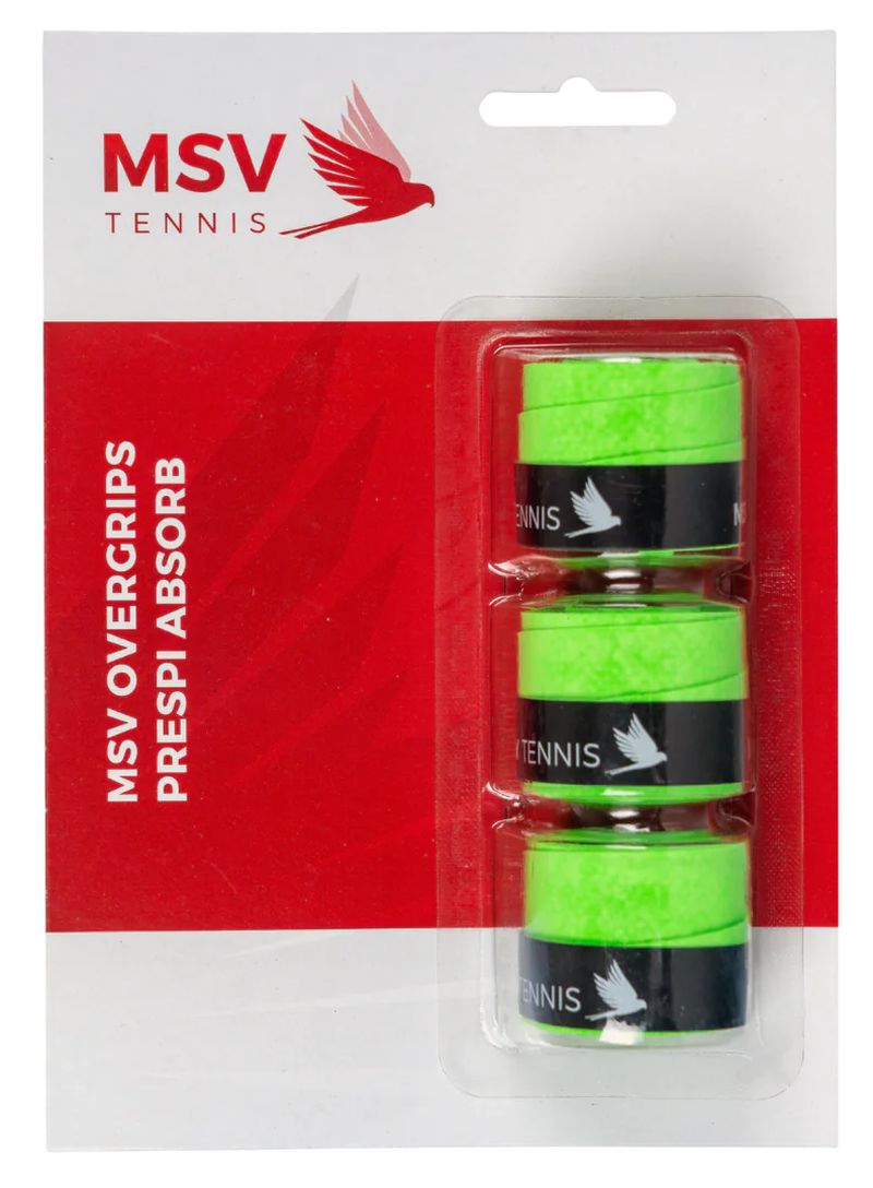 MSV Prespi Absorb Overgrip 3P - green