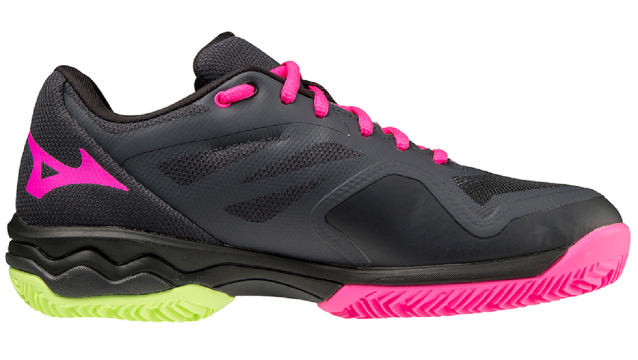 Mizuno Wave Exceed Light Padel - ebony/pinkglo/neolime