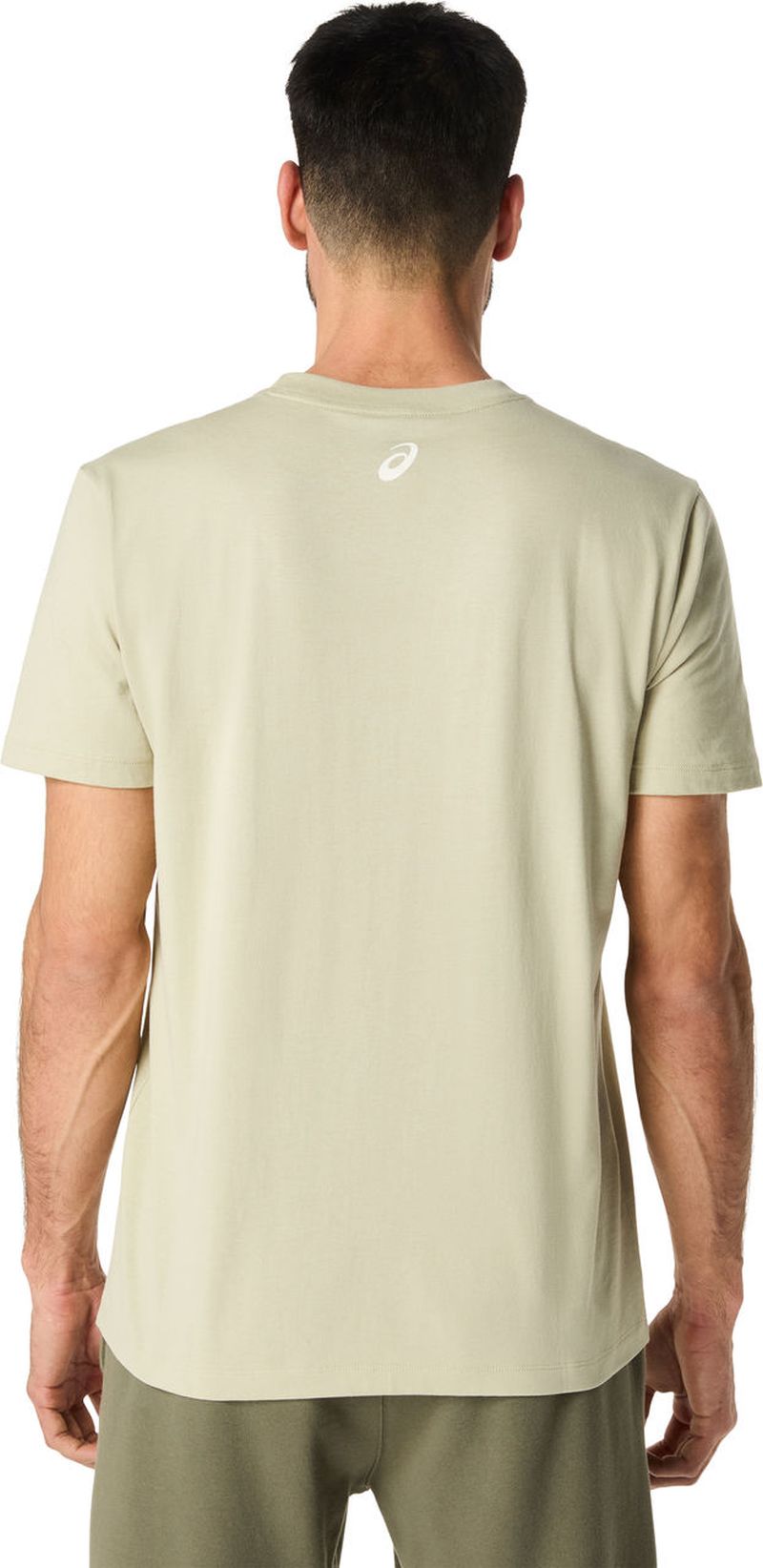 Asics Logo Short Sleeve - khaki