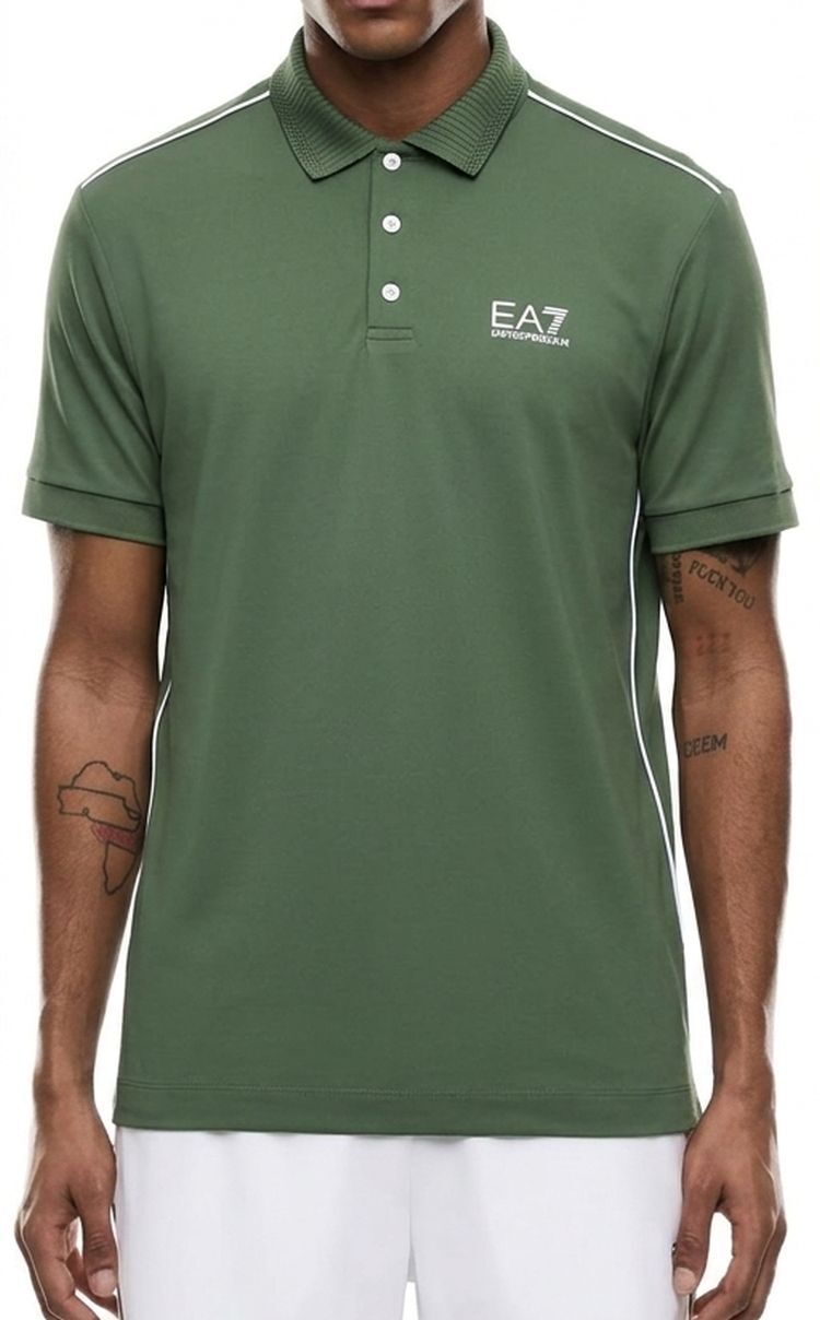 EA7 Tennis Pro Shirt In Ventus7 - laurel wreath EA7 Tennis Pro Shirt In Ventus7 - laurel wreath