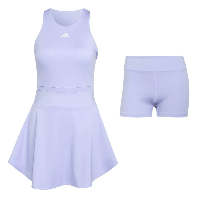 Damska sukienka Adidas Tennis Climacool Y - violet tone