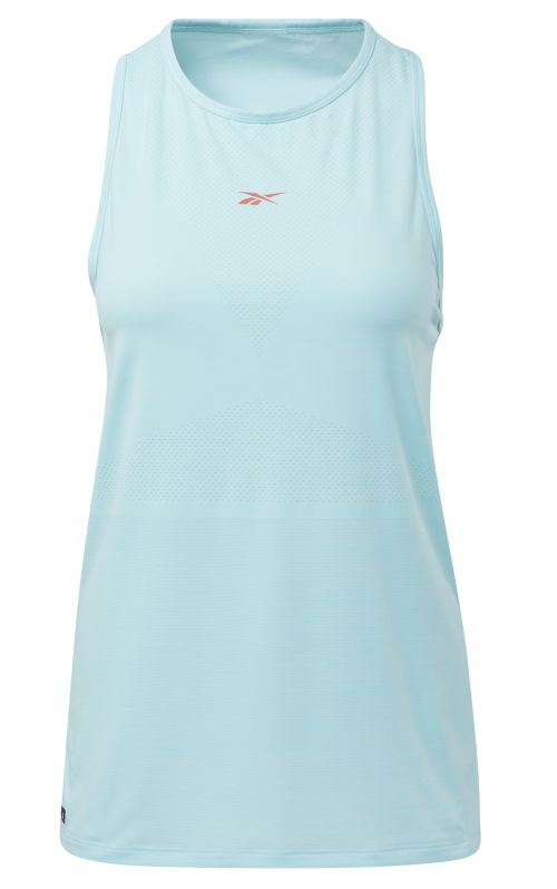 Reebok Les Mills Activchill Vent Tank Top W - digital glow