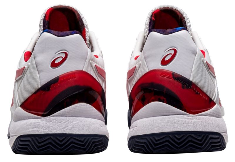 Asics Gel-Resolution 8 Clay L.E. - white/classic red
