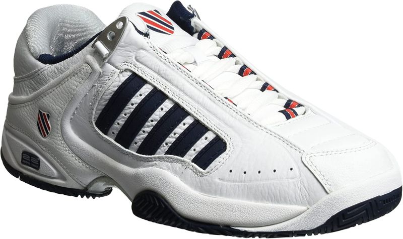 K-Swiss Defier RS Men - white/dress blue/fiery red