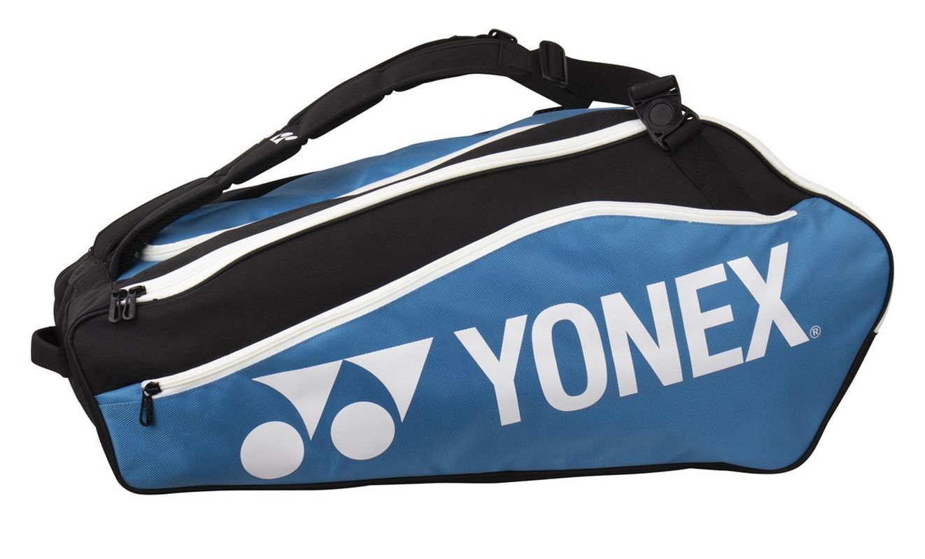 Yonex Racket Bag Club Line 12 Pack - black/blue