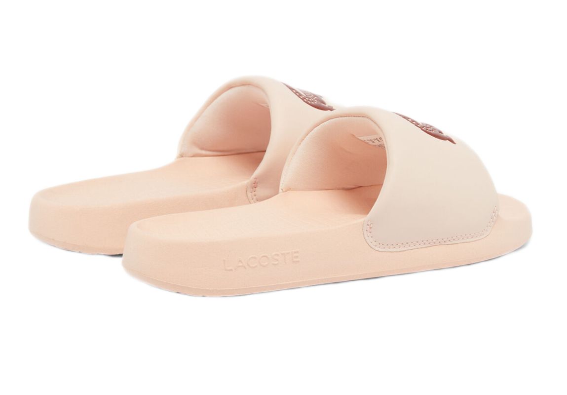 Lacoste Serve Slide 1.0 - light pink/burgundy