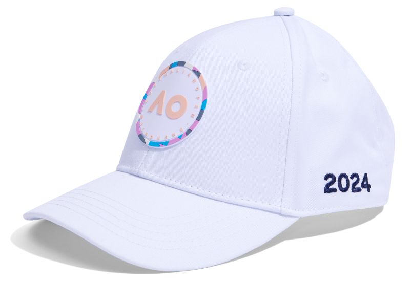 Australian Open Adults Round Logo Cap (OSFA) - white