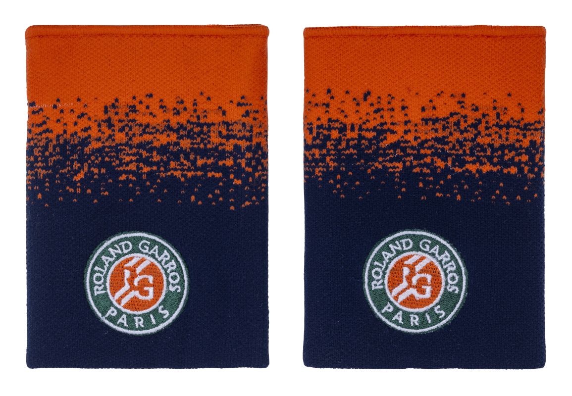 Roland Garros Performance 2024 Wide Wristbands 2P - navy/clay