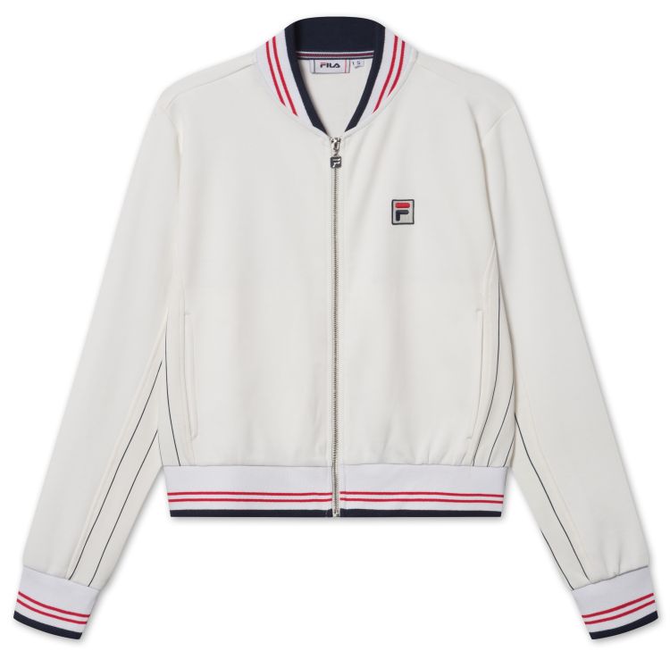 Fila Halo Track Jacket Women - blanc de blanc