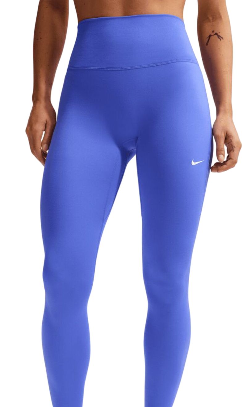 Nike One Seamless Front High Waisted Full Length - sapphire/white Nike One Seamless Front High Waisted Full Length - sapphire/white