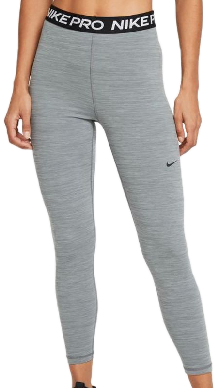 Nike Pro 365 Tight 7/8 Hi Rise W - smoke grey/htr/black/black