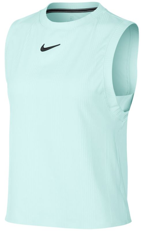 Nike Court Dry Tank Maria - teal tint/black