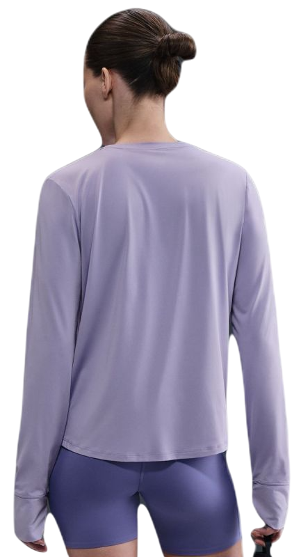 Nike One Classic Dri-FIT Long Sleeve - lilac ice/white 