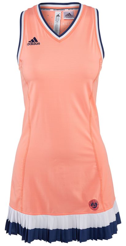 Sukienka Tenisowa Adidas Roland Garros Dress - chalk coral
