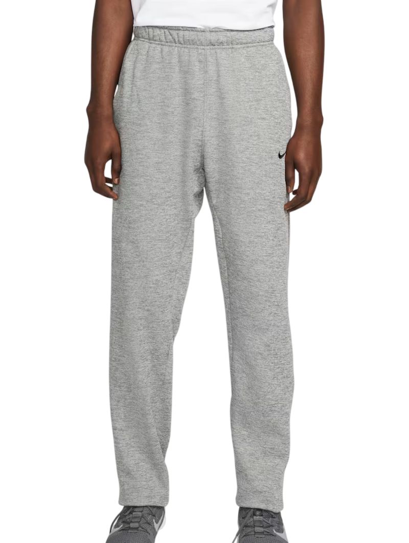 Nike Therma-FIT Open Hem Fitness - dark grey heather/particle grey/black