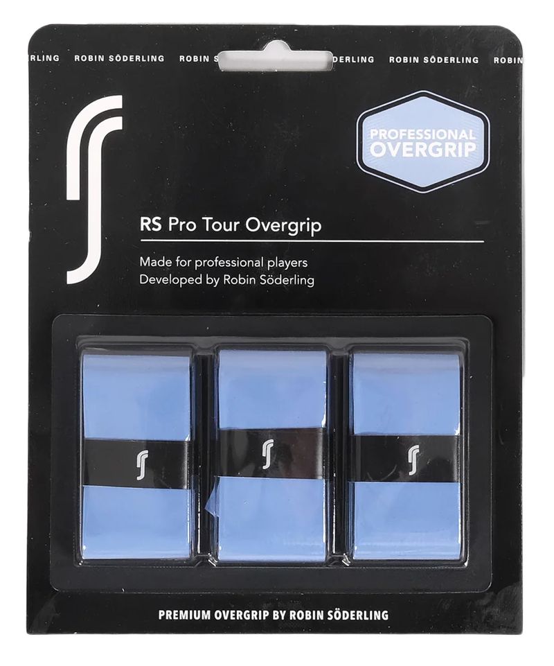 Owijki tenisowe Robin Soderling Pro Tour 3P - light blue