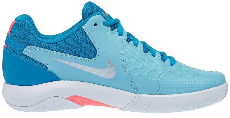 Nike WMNS Air Zoom Resistance Clay - bleached aqua/metallic silver