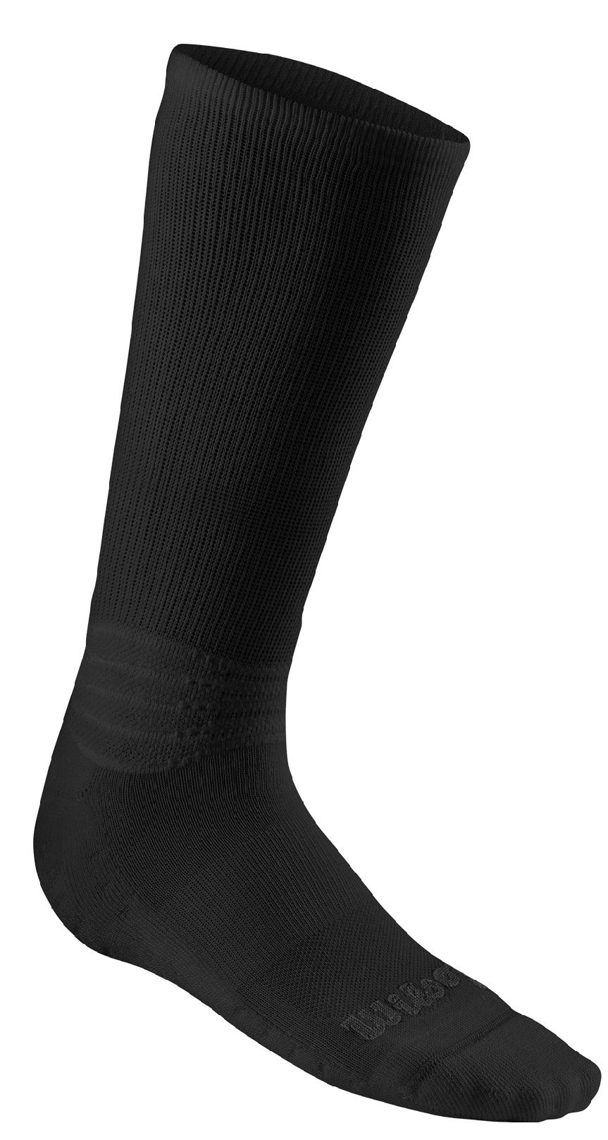 Wilson Men's Kaos Crew Sock 1P - black/black