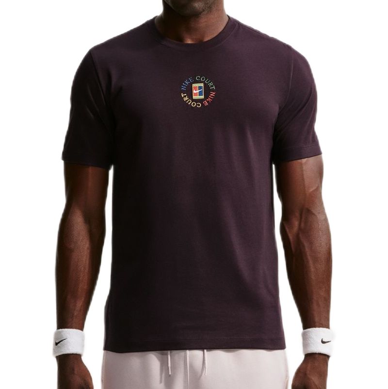 Nike Court Dri-Fit Heritage - burgundy ash