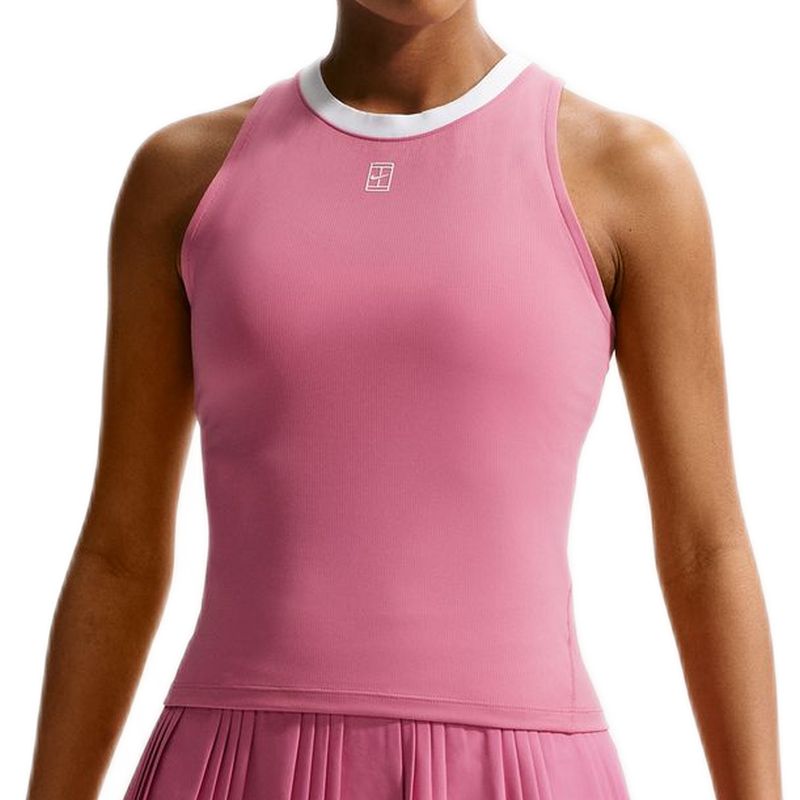 Nike Court Advantage Dri-Fit Tennis - peony/white Nike Court Advantage Dri-Fit Tennis - peony/white