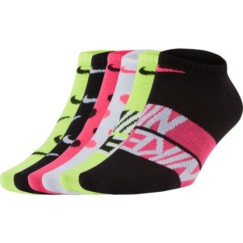 Nike Everyday Lighweight No Show 6P W - multicolor