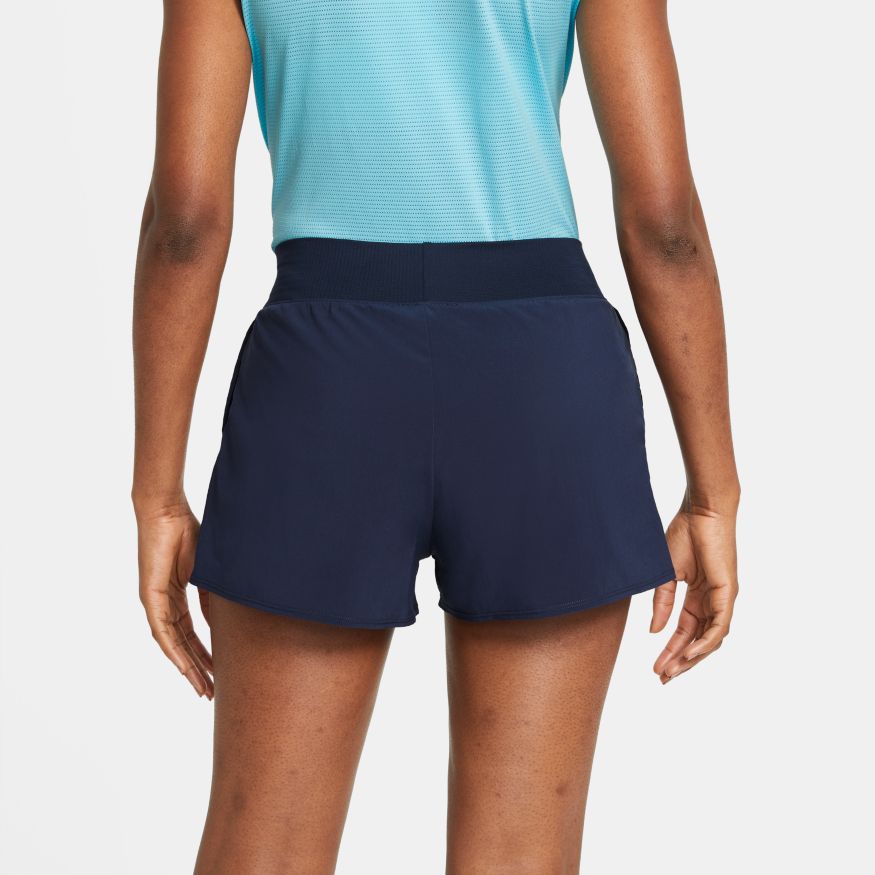 Nike Court Dri-Fit Victory Short W - obsidian/white