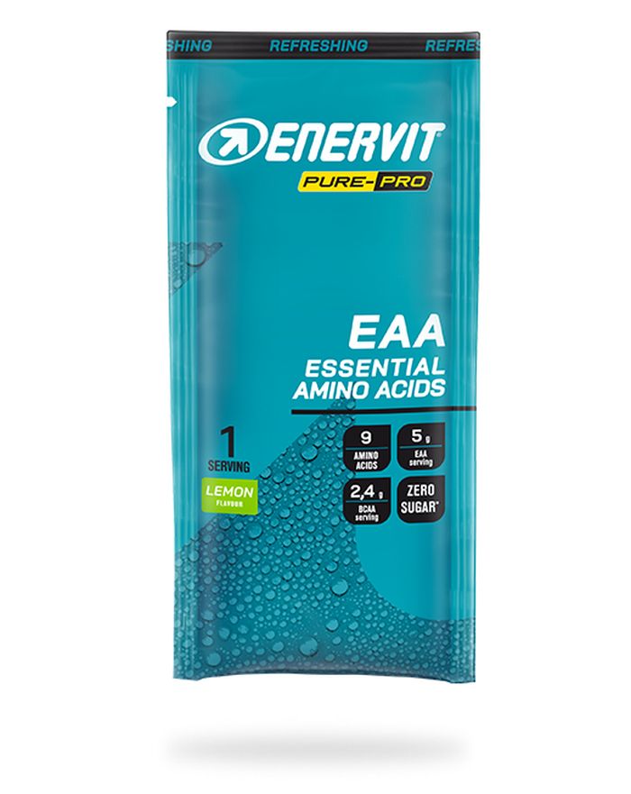 Enervit Pure Pro Essential Amino Acids (10x10g) - lemon Enervit Pure Pro Essential Amino Acids (10x10g) - lemon