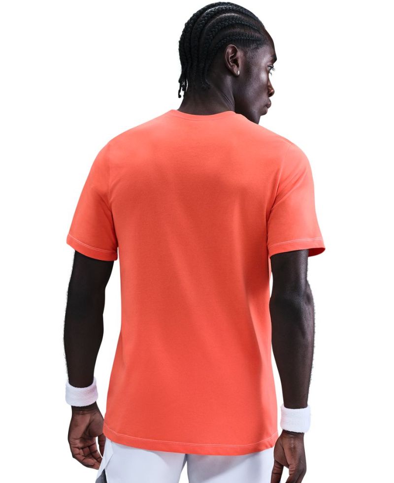 Nike Court Dri-FIT - turf orange/sail