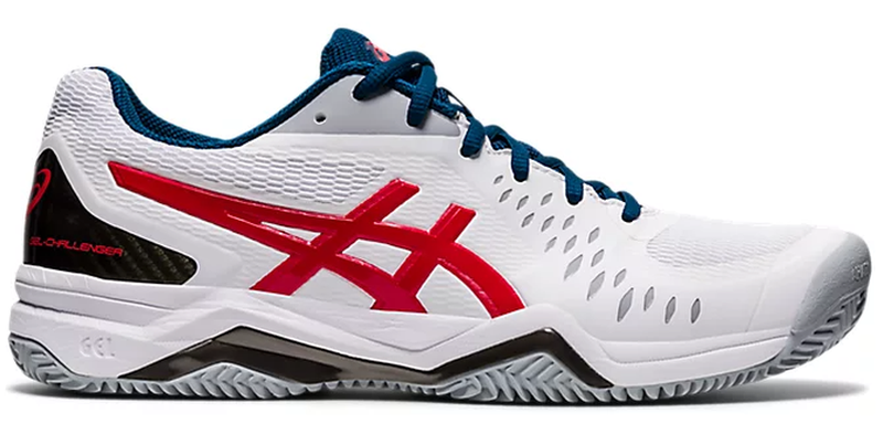 asics-gel-challenger-12-clay-white-classics-red-1 Asics Gel-Challenger 12 Clay - white/classics red