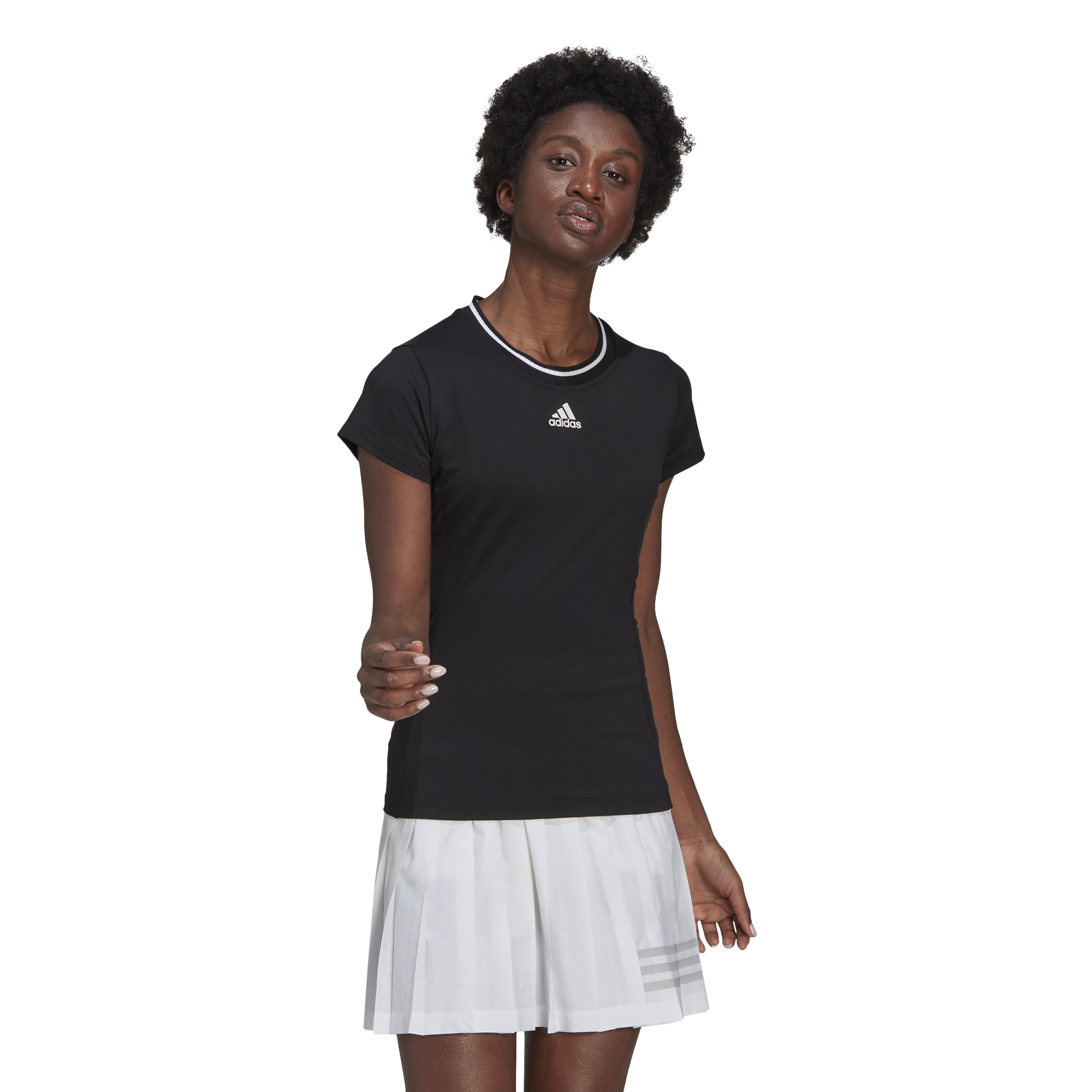 Adidas Freelift Tee W - black/white