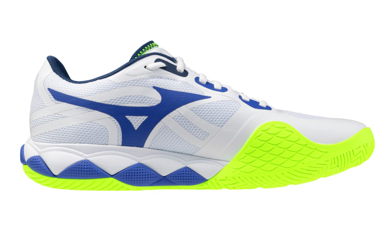 Mizuno Wave Enforce Tour 2 AC - white/dazzling blue/light yellow